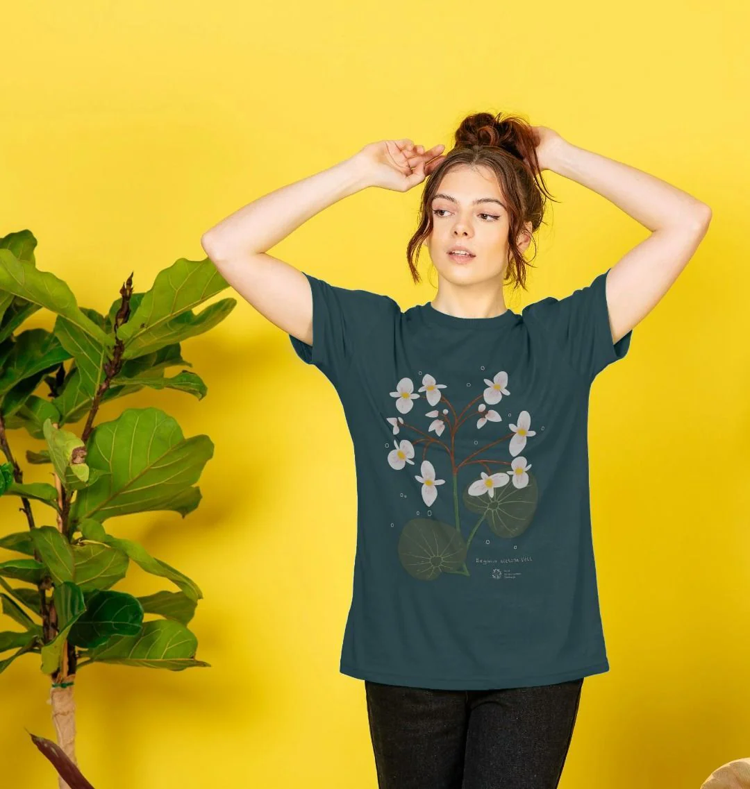 Begonia Acetosa Vell Unisex T-shirt - Image 3