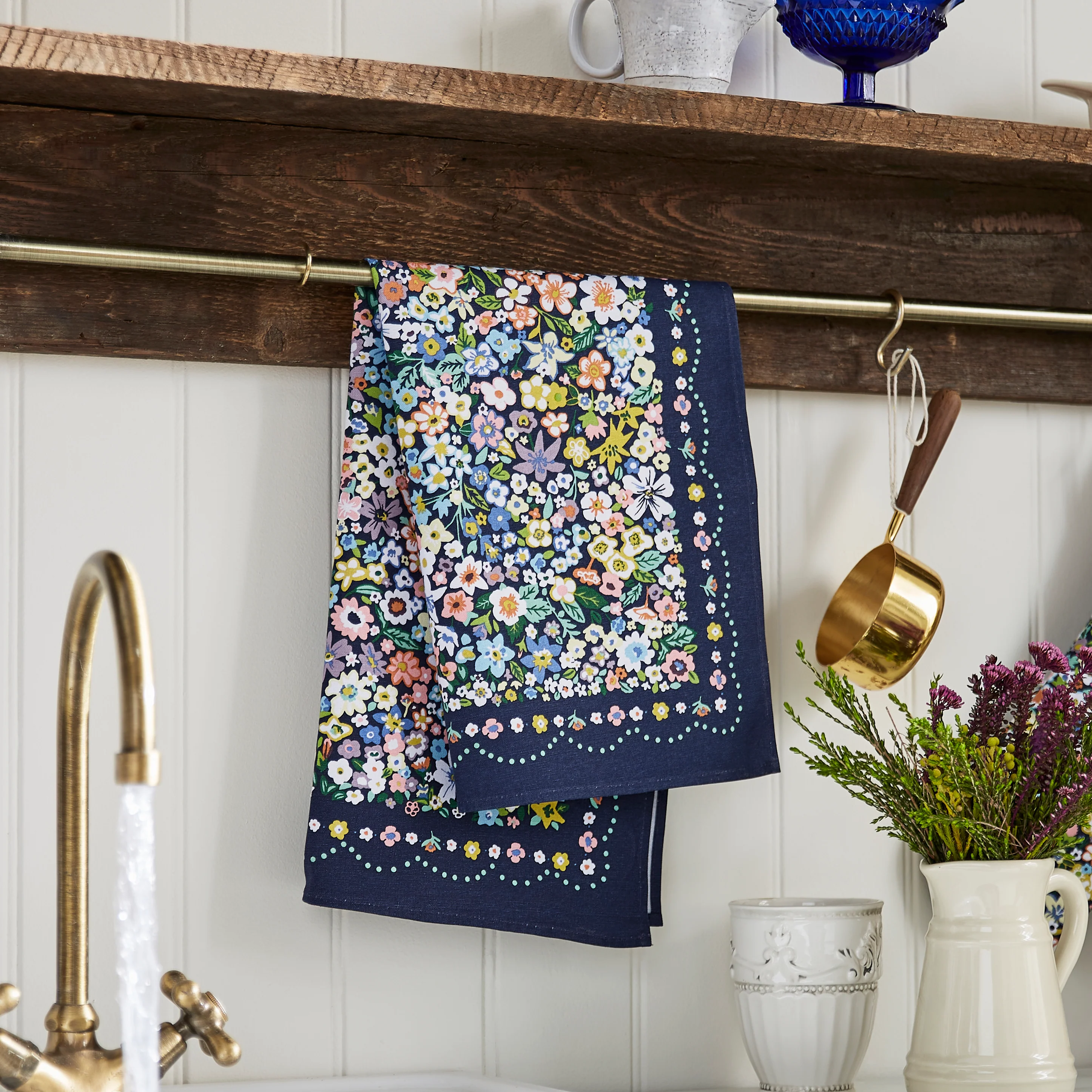 Cotton Tea Towel - Confetti - Image 2