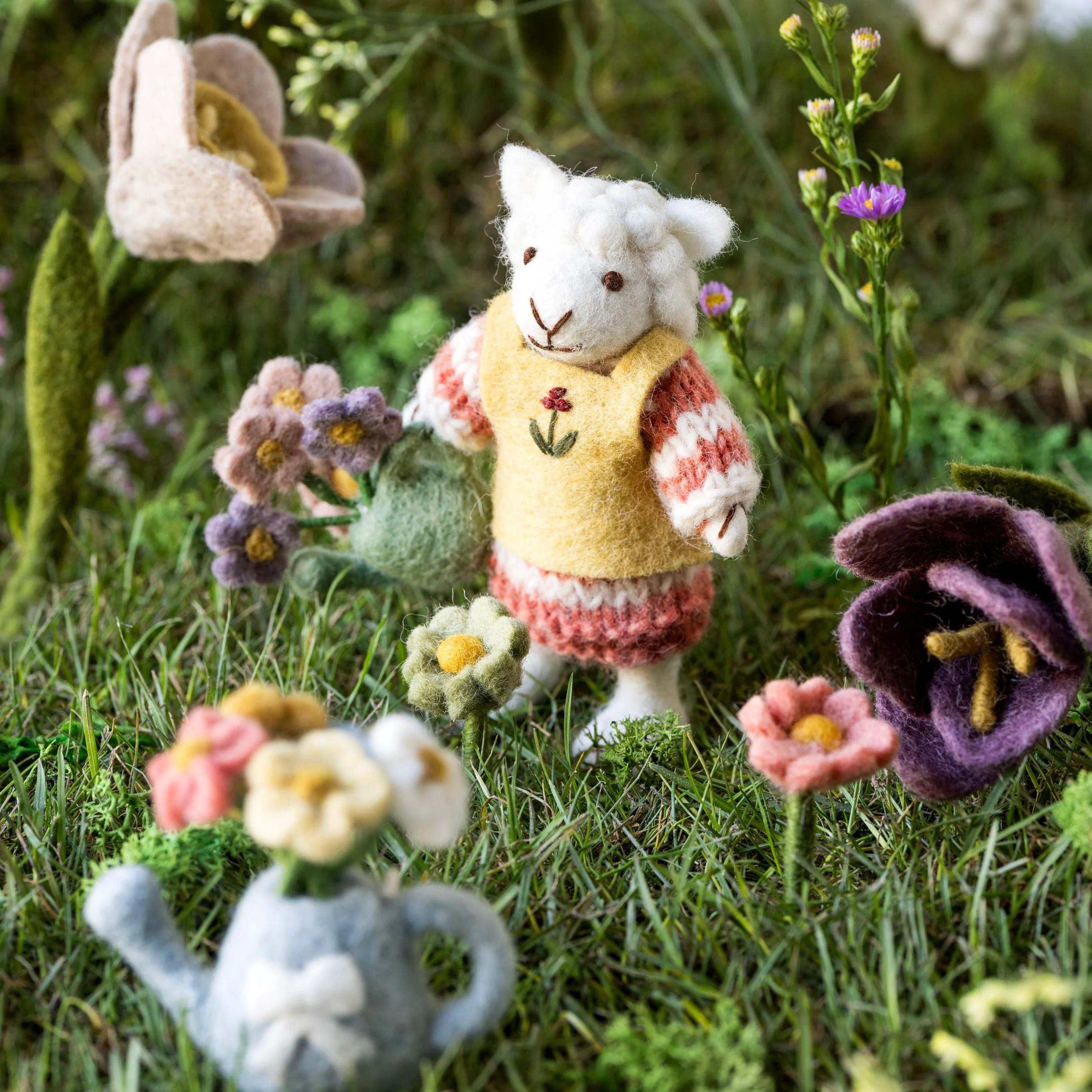 Girl Sheep with Watering Can - Image 2