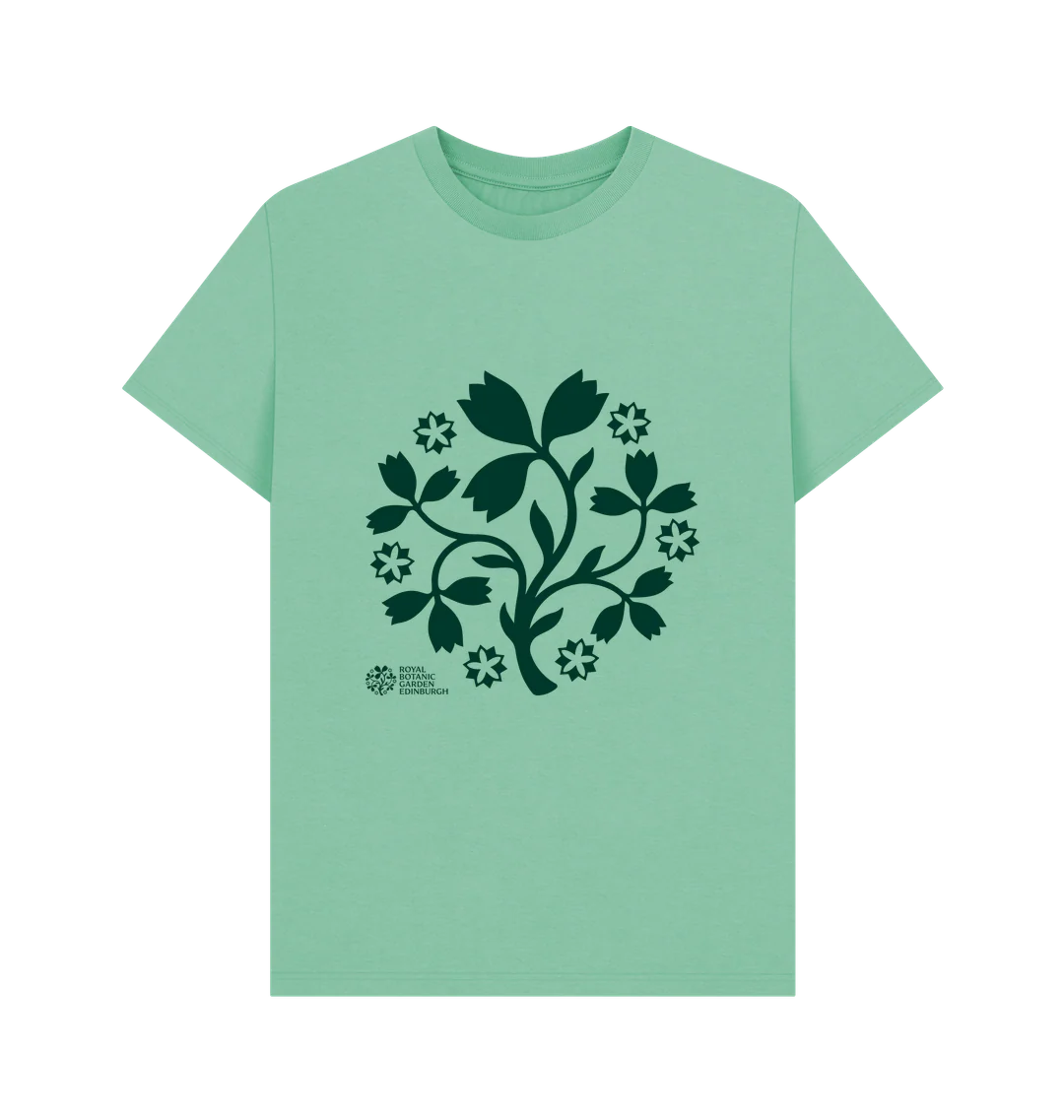 Green Sibbaldia Botanics T-Shirt - Image 5