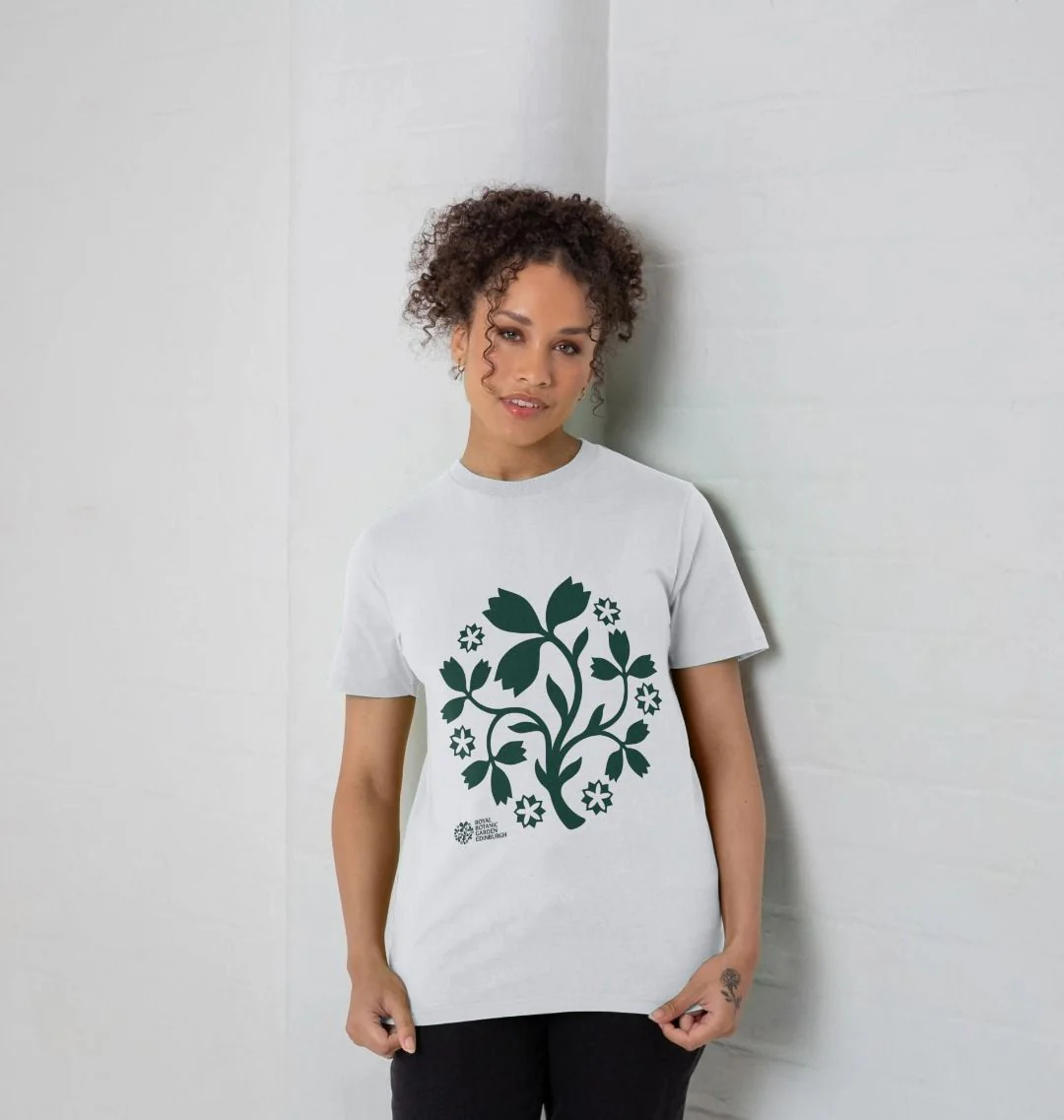Green Sibbaldia Botanics T-Shirt - Image 6