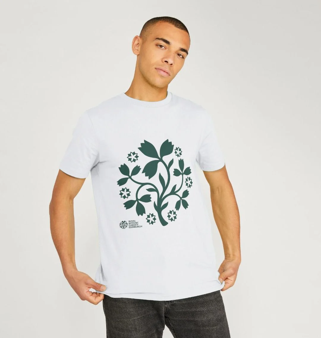 Green Sibbaldia Botanics T-Shirt - Image 7