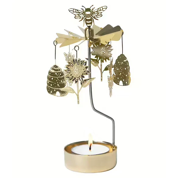 Rotary Candle Holder - Bee Mine