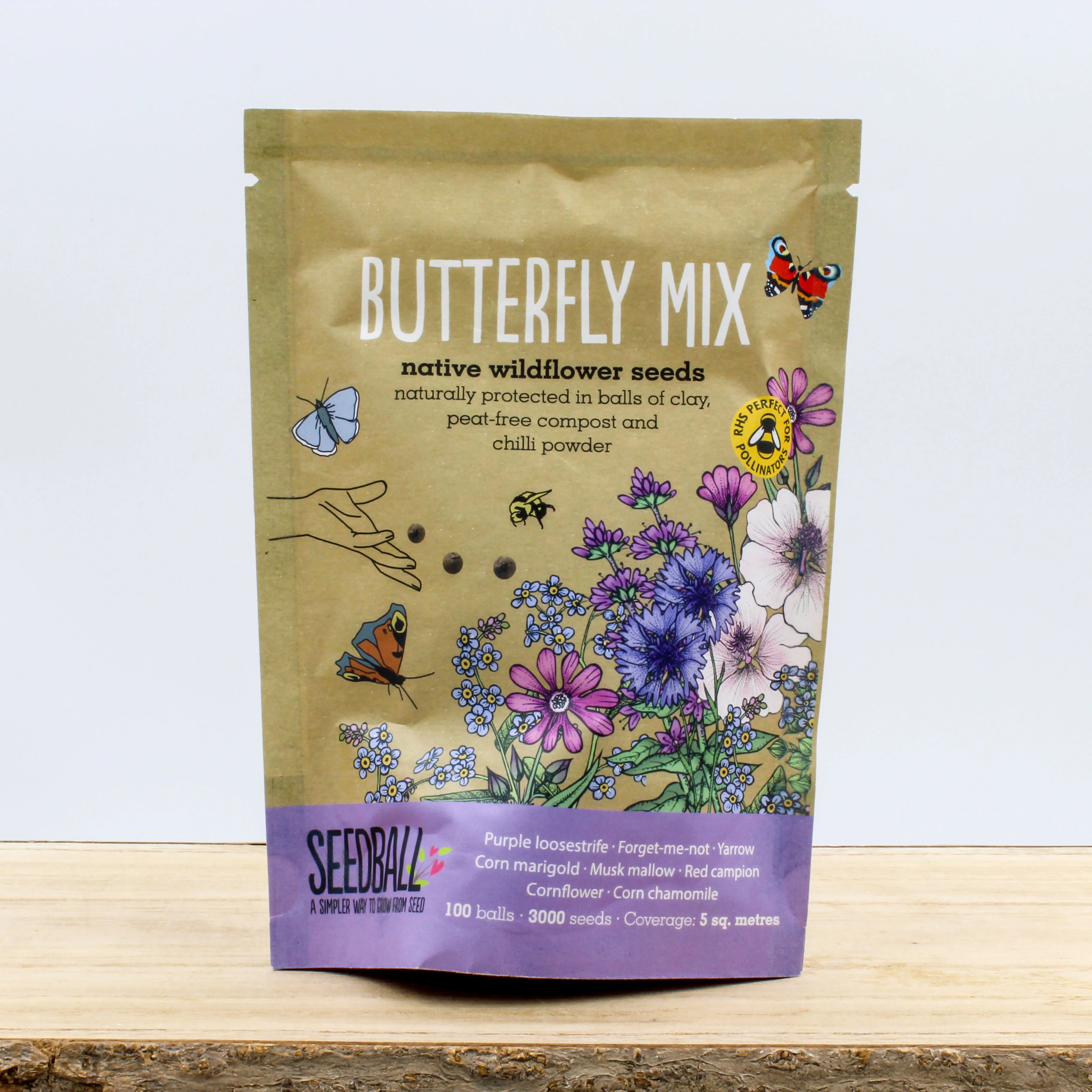 Seedball Bag - Butterfly Mix