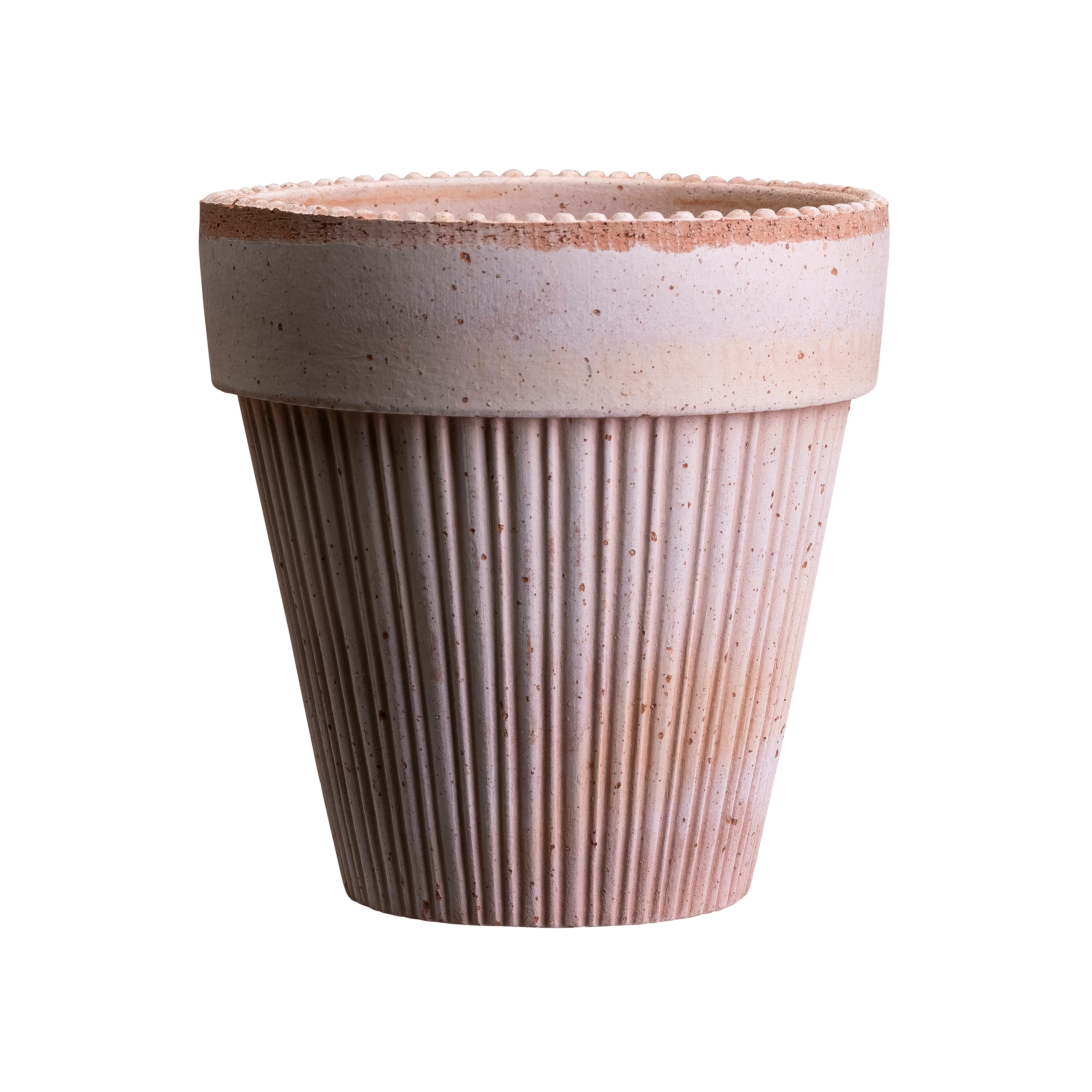 Bergs Potter - Simona Terracotta Pot and Saucer 14cm - Image 5